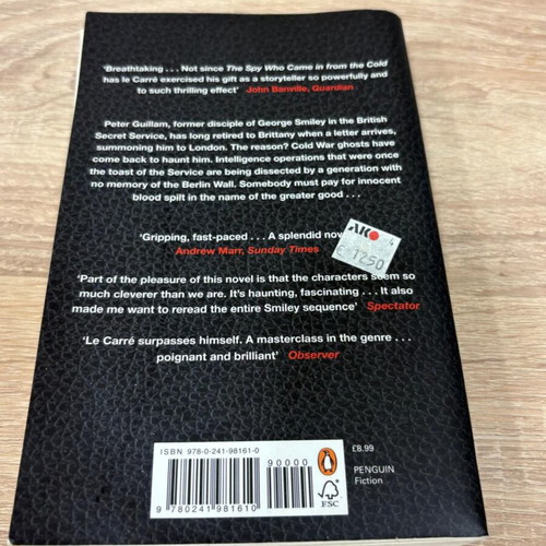 A Legacy of Spies by John leCarre used thriller book