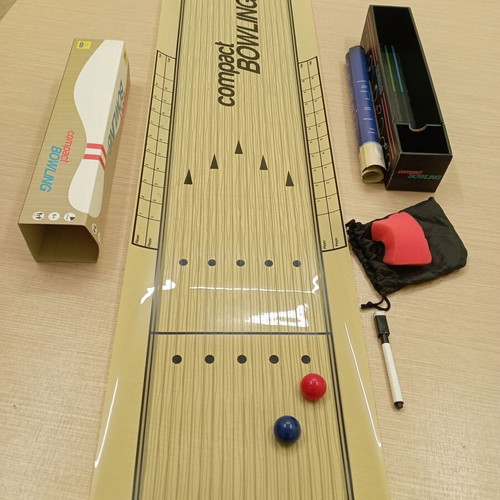 Compact Bowling board game like new