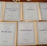 Tourist books in Italian used, pack of 16 from 1939