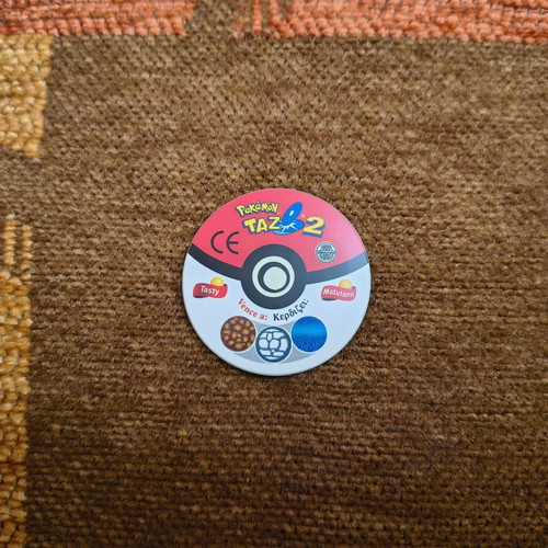 Pokemon Tazos Bulbasaur 3D new from collection