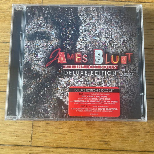James Blunt All The Lost Souls Deluxe Edition CD&DVD new