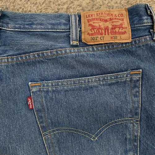 Levi's Shorts 501 W38 like new, blue, size L