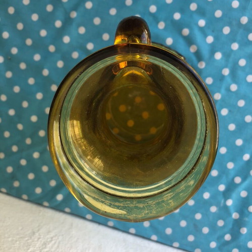 Glass jug with handle Bormioli Rocco used