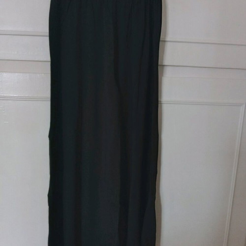 Women's black pants L-XL with wide legs like new