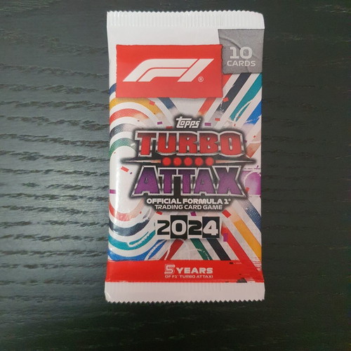 Topps Turbo Attax Formula 1 TCG 2024 sealed pack of 10 cards