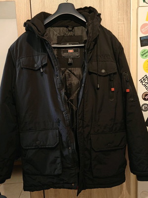 Anapurna men's winter jacket black medium used