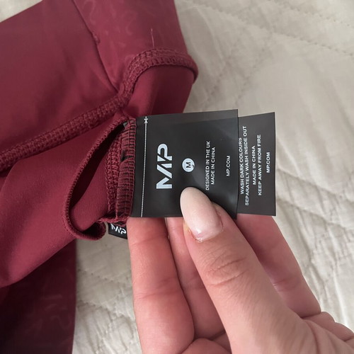 My Protein sports bra like new, size M, red