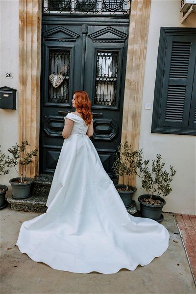 Nicole Milano wedding dress