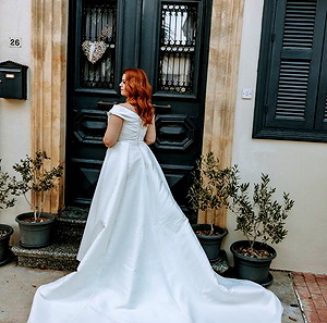 Nicole Milano wedding dress
