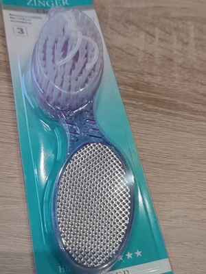 Pumice stone and foot brush new with hanging cord