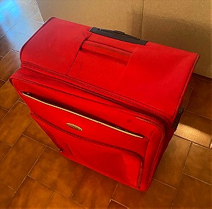 Βαλίτσα μεγάλη κόκκινη Samsonite 79*52*28 μοντέλο CNUSPINNER 79/2