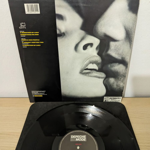 Depeche Mode A Question Of Lust vinyl used, electronic