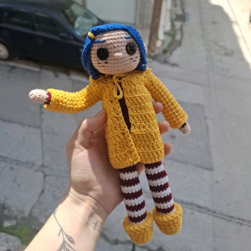 Coraline doll handmade, new