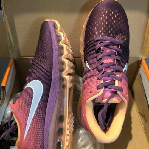 Nike Air Max 2017 New No38 Purple, Pink, Orange Athletic Shoes