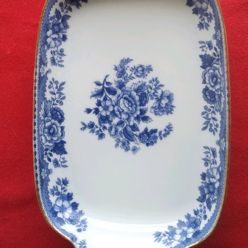 Vintage porcelain Hutschenreuther Tavola serving platters like new, set of 2
