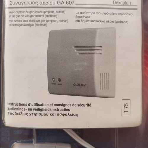 Gas detector for natural gas and LPG new