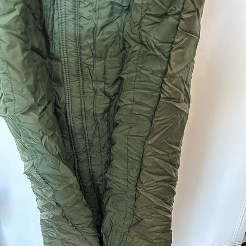 Vintage military-style sleeping bag