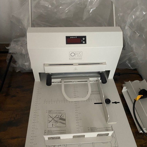 Opus Goldpress 5 hot foil stamping machine like new