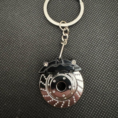 Disc brake keychain new, black