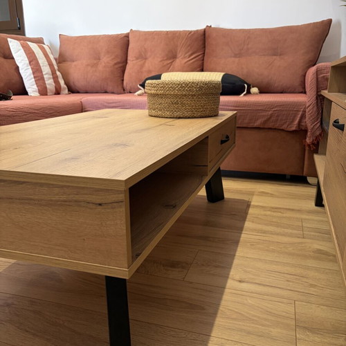 Oak coffee table Greek made M119xW66.5xH41cm