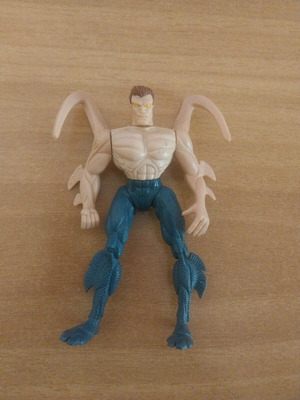 Фигура на Alistair Smythe Spider-Man The Animated Series Toy Biz Hasbro употребявана 1994