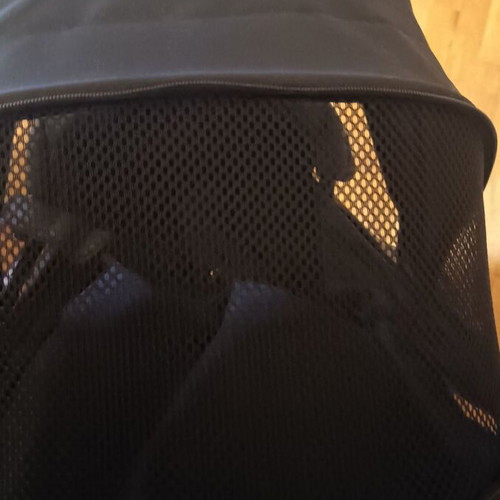 Kikkaboo stroller like new with removable net flaw