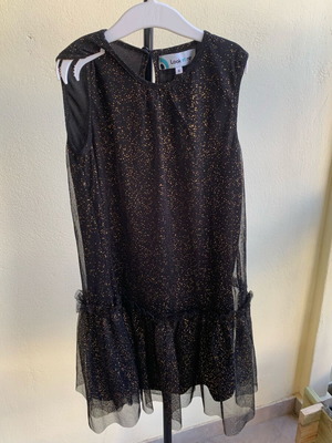 Look children's dress new, size 128, black