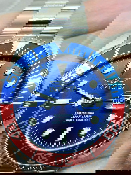 Invicta pepsi quartz.