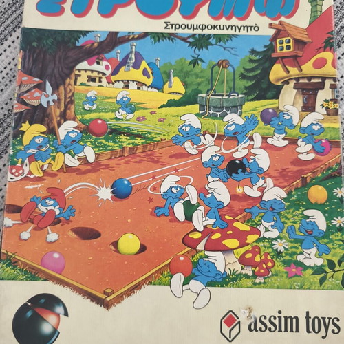 The Smurfs Board Game used, full set