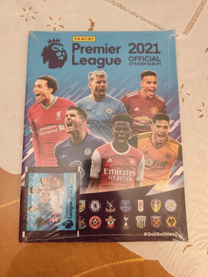 Panini Premier League 2021 Official Sticker Album sealed