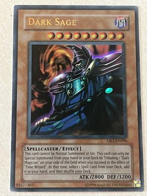 yugioh dark sage card G5-01 Exclusive Starlight Rare version of Dark Sage Dark Sage - Yu-Gi-Oh! Card