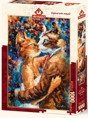 Puzzle Dance of the Loving Cats new, 1000 pieces