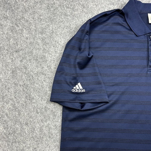 Adidas UCLA Polo shirt used, navy blue, size M
