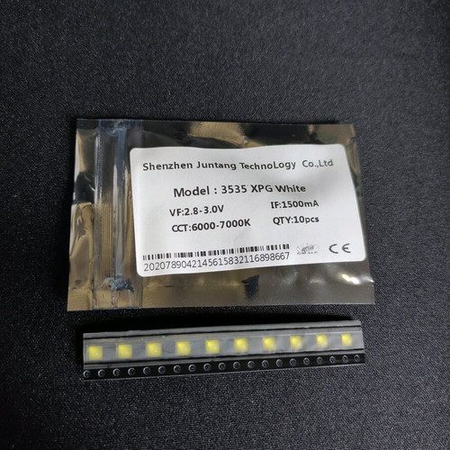 LED chips καινούργια, πακέτο 10, μοντέλο 3535 XPG White