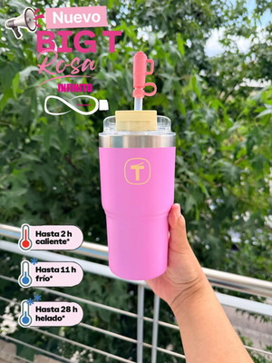 Tupperware Big T thermos 1.1 L + 630 ml set with 2 lids