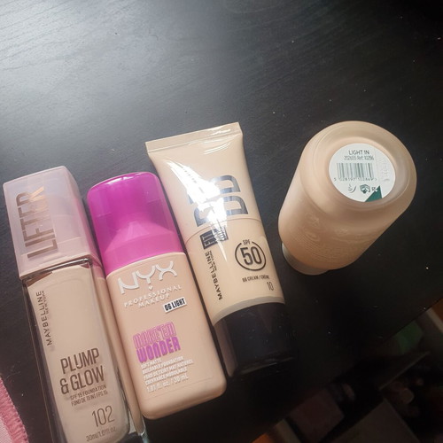 Foundation set like new with Lancome, Fenty Beauty, Nyx, Maybelline, Pat McGrath
