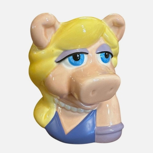Vintage large ceramic Miss Piggy mug from Muppets Disney new