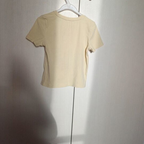 Sinsay yellow short-sleeve T-shirt for girls 12 years