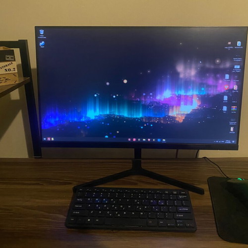 Xiaomi Mi Desktop Monitor 1C IPS 23.8" FHD with Razer wired mouse