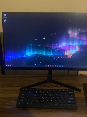 Xiaomi Mi Desktop Monitor 1C IPS 23.8" FHD with Razer wired mouse