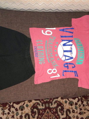 Energiers set of shorts and t-shirt pink like new