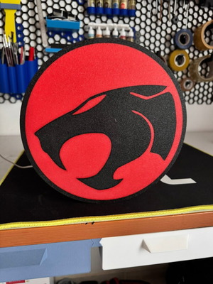 Thundercats lightbox new, 23cm diameter, USB powered
