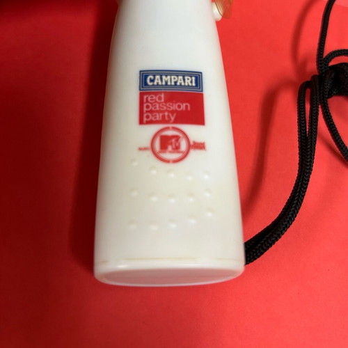 Promo fan with LED strip used, Greek MTV Campari Red Passion Party