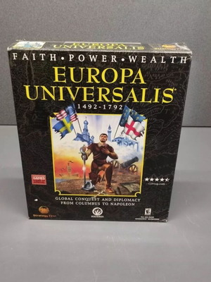 Europa Universalis 1492-1792 for Windows PC new, sealed