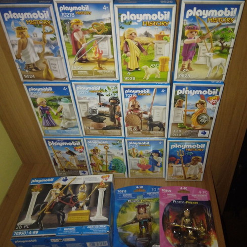 Playmobil Mythology Olympian Gods and Alexander the Great 15-piece set new
