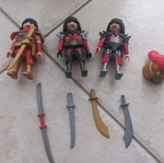 Playmobil Samurai & Warriors σπάνια, σαν καινούργια, σετ 3 φιγούρες