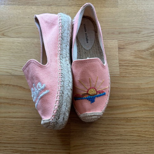 Tienda Soludos espadrilles with aloha embroidery size 37 new orange