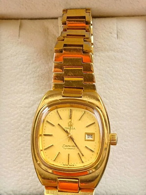 Omega Seamaster Automatic γυναικείο ρολόι σε χρυσό
