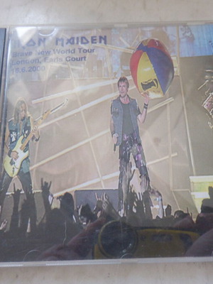 Iron Maiden Live at Earls Court 16.6.2000 CD като нов, метъл