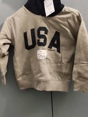 Zara hoodie new, black and grey for 6-7 years old